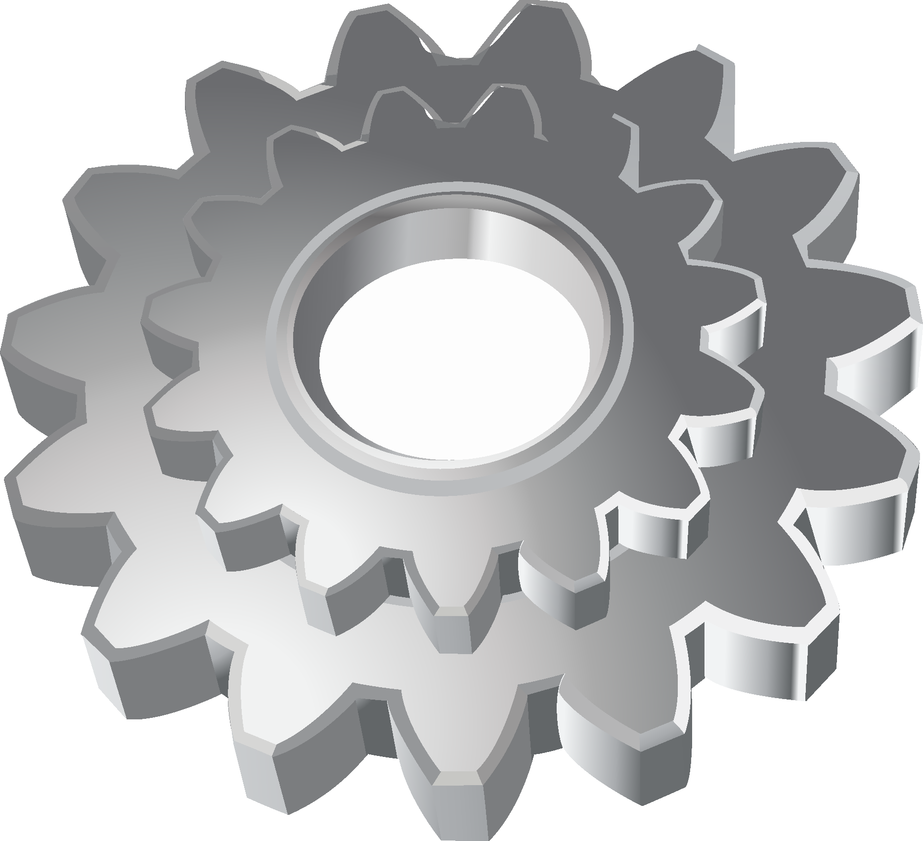 Gear Wheel Mechanic Logo Vector Logo